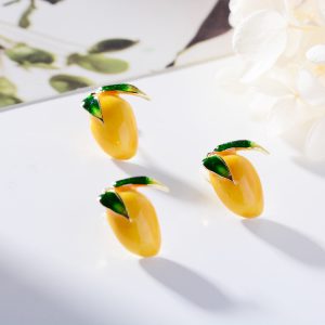 Pin cài áo quả xoài cao cấp